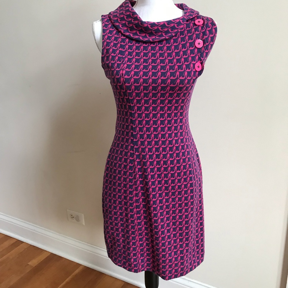 Lilly Pulitzer Vintage Hi-Heeled 👠 Shoe Print Dress